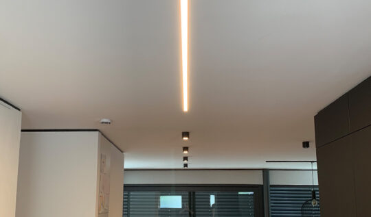 Elegante Wohnungsbeleuchtung