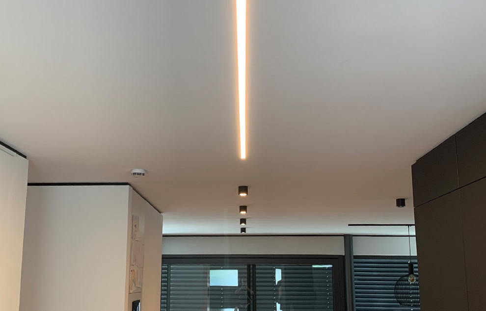 Elegante Wohnungsbeleuchtung
