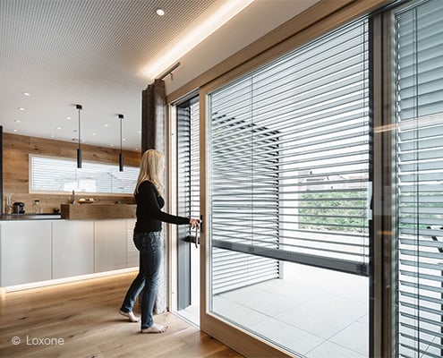 Smart Home Raffstor zur Beschattung